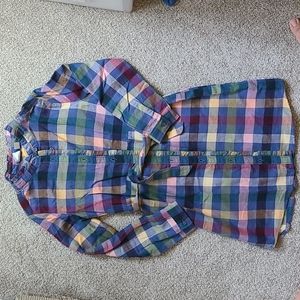 Gap flannel dress
